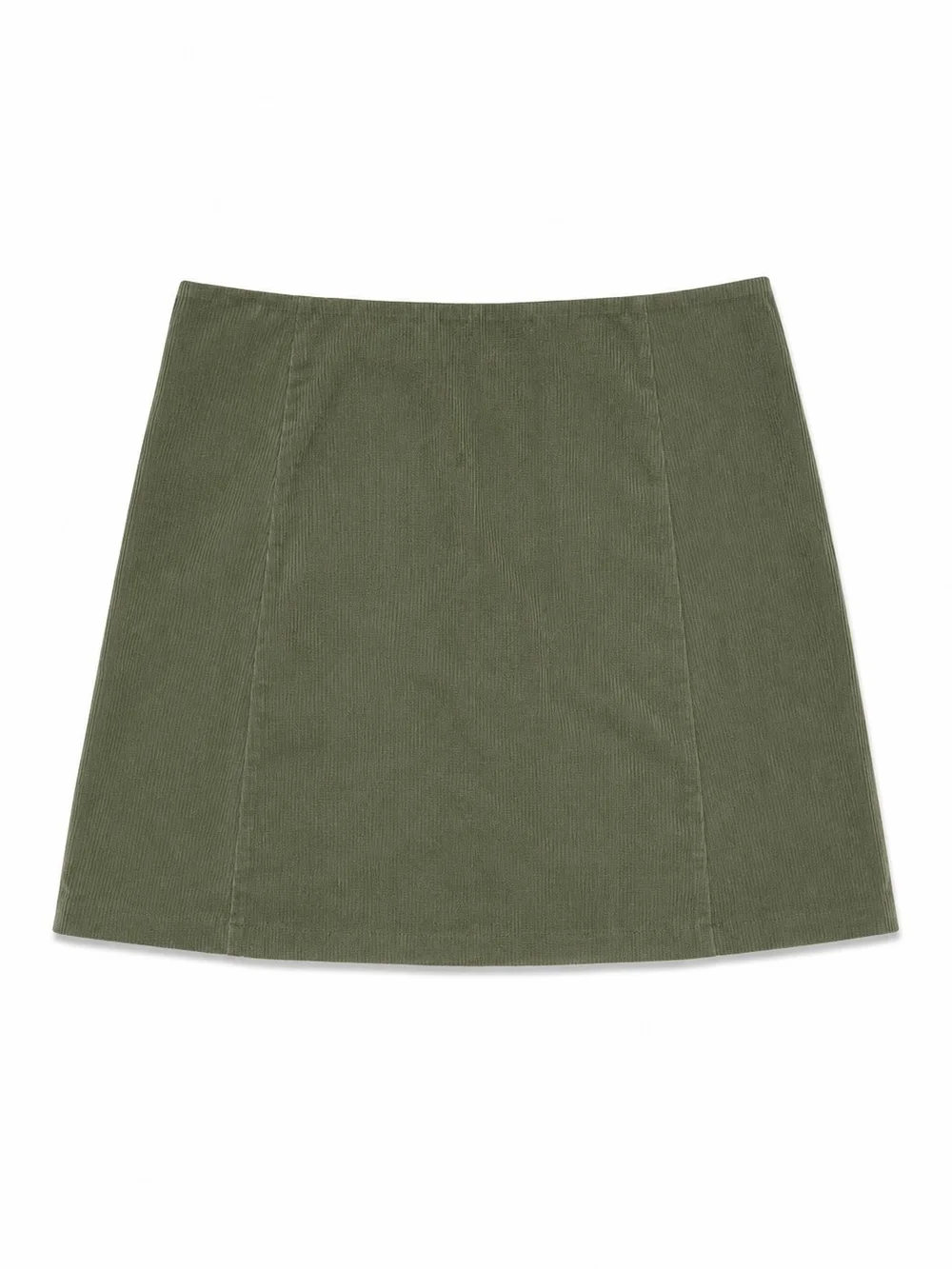 Halara Olive Green Corduroy A-Line Skort, Size XL, NWT